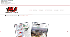 Desktop Screenshot of hjcomponentes.com.br